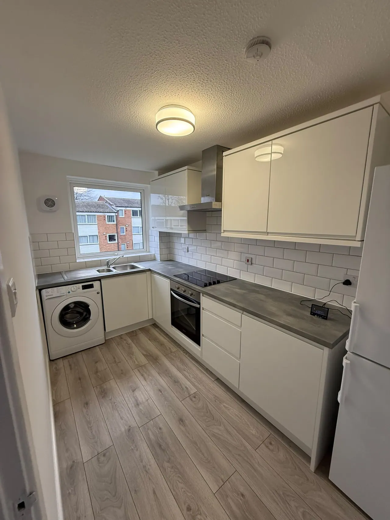 New kitchen installation in Essex with fitted units, worktops and flooring